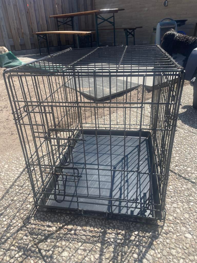 Honden bench inklapbaar zwart, Ophalen, Zo goed als nieuw, 75 tot 110 cm, Minder dan 65 cm