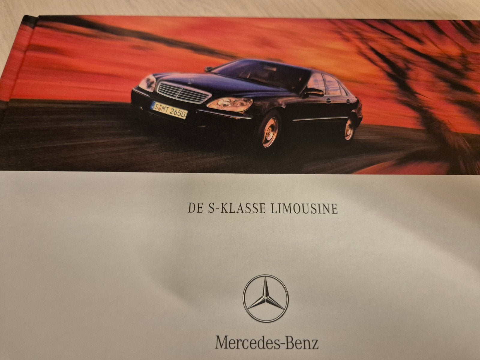 2001 nieuwstaat hardcover Mercedes S klasse w220 óók kleuren, Ophalen of Verzenden, Zo goed als nieuw, Mercedes