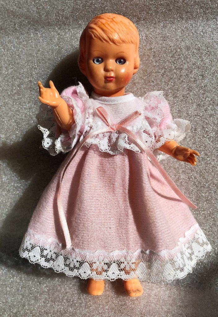 Vintage Pop Popje Michael Querzola MQ 20 cm, Verzamelen, Poppen, Ophalen of Verzenden, Pop