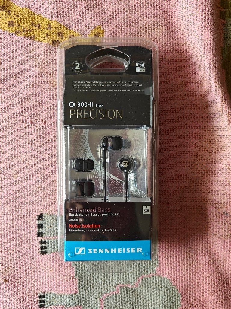 Sennheiser CX 300-II Precision zwart - nieuw, In-ear, Sennheiser, Nieuw, Ophalen of Verzenden