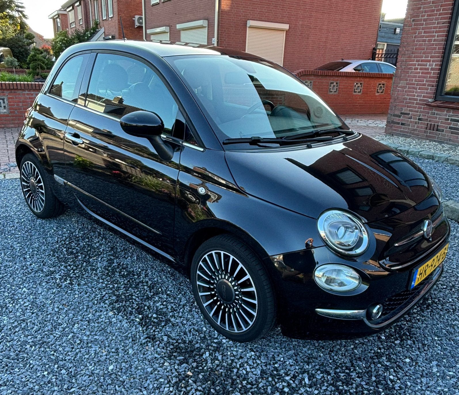 Fiat 500 Twinair Turbo lounge 0.9, Voorwielaandrijving, 31 €/maand, Lederen bekleding, Handgeschakeld