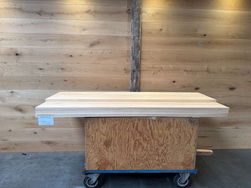 Gebruikt fijnhout orgeon pine planken 32x250MM 195CM, Gebruikt, 25 tot 50 mm, Ophalen of Verzenden, Plank