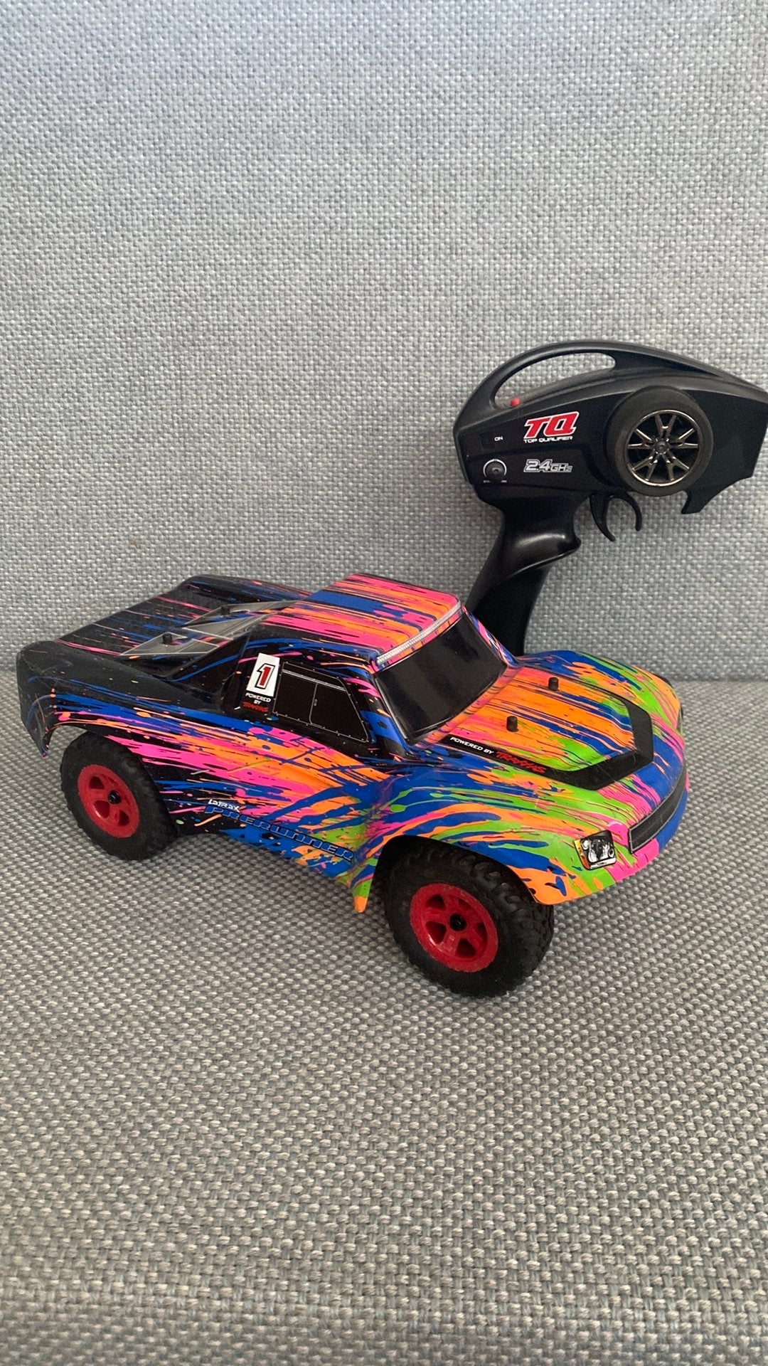 Traxxas Latrax Prerunner bestuurbare auto, Hobby en Vrije tijd, Ophalen of Verzenden, Zo goed als nieuw, Overige schalen, Auto offroad