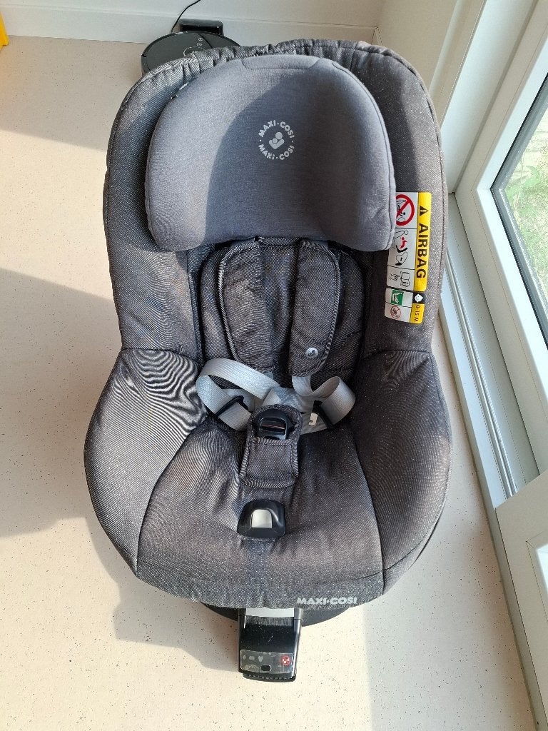 Maxi Cosi Pearl Smart i-Size Autostoel - Sparkling Grey, Ophalen, Verstelbare rugleuning, 0 t/m 18 kg, Zo goed als nieuw