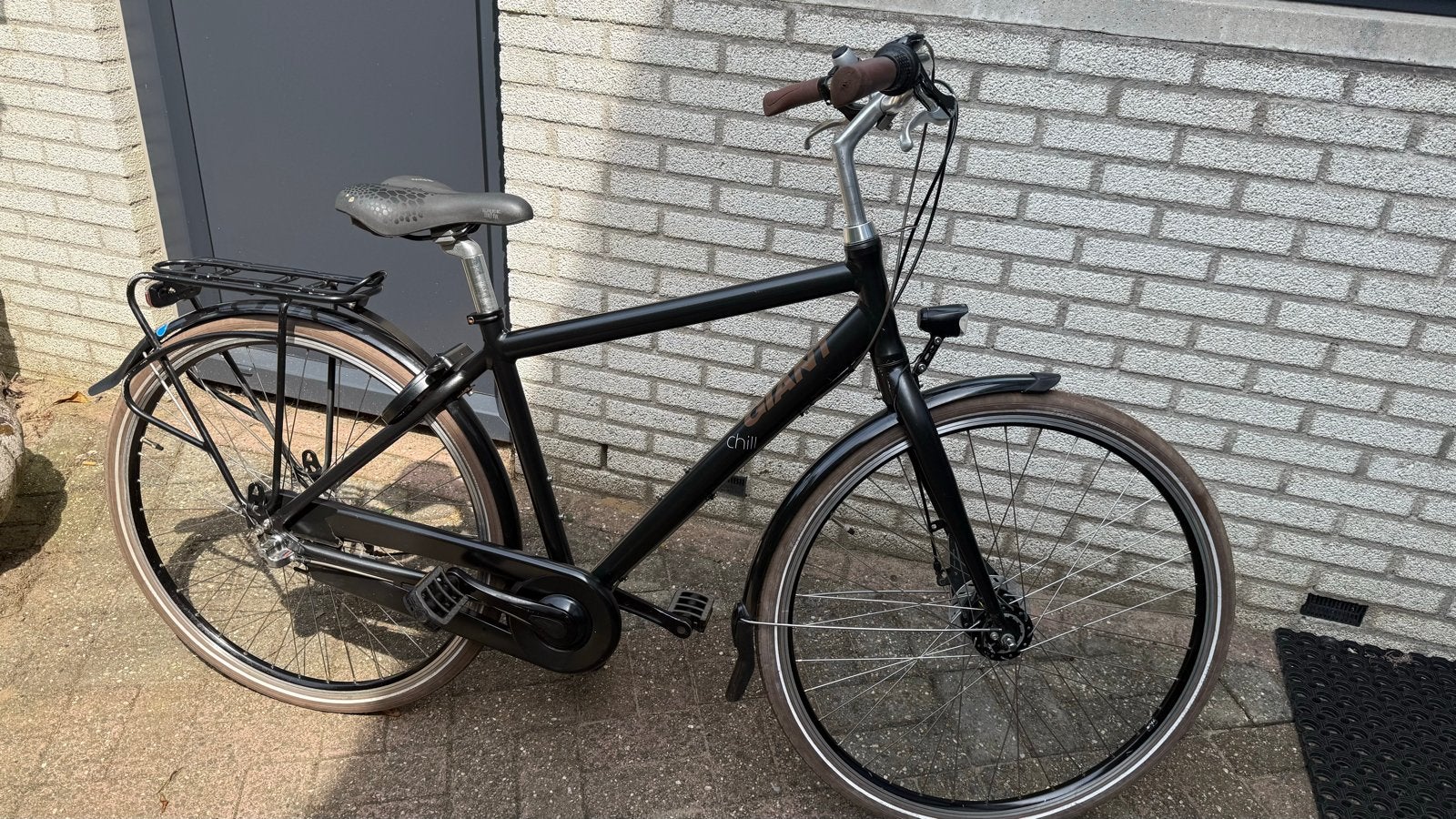 Giant chill fiets, zwart, maat M, Ophalen, Gebruikt, Versnellingen, Giant