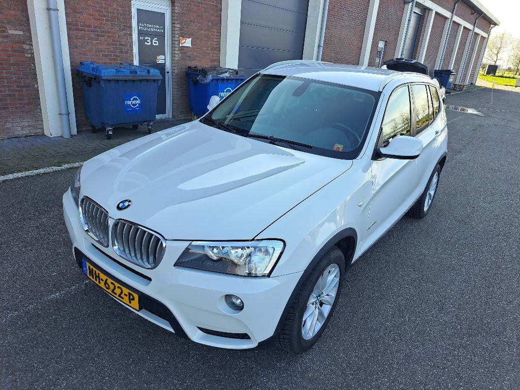 BMW X3 Xdrive 28i 260pk Automaat 3.0 6 cilinder, Auto's, Automaat, Euro 5, Zwart, 2000 kg