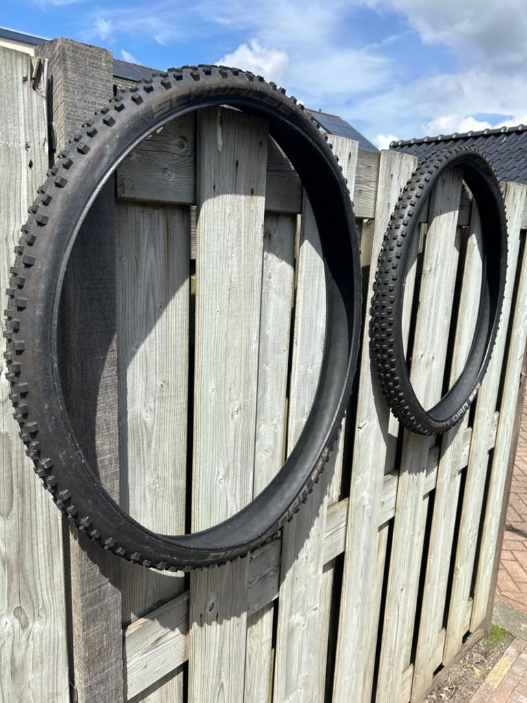 Schwalbe Dirty Dan 29x2.00 MTB banden set, Gebruikt, Band, Ophalen of Verzenden, Mountainbike