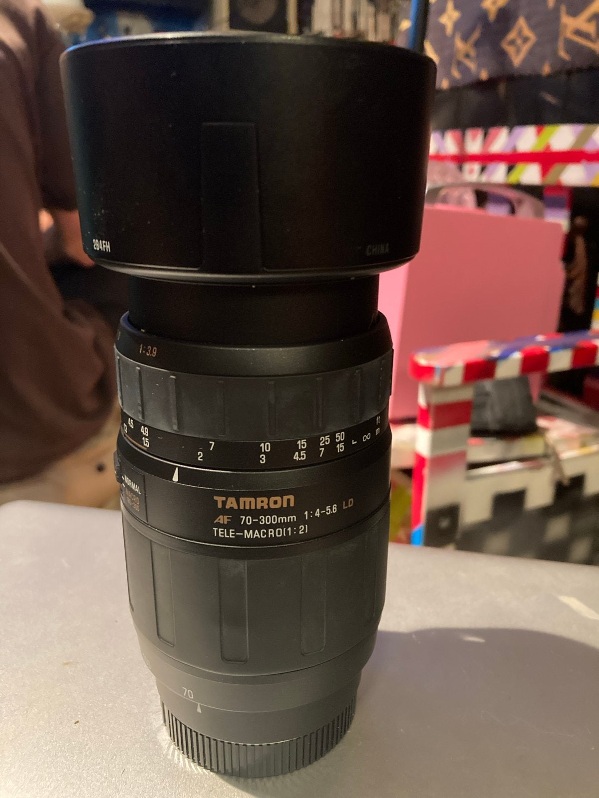 Tamron AF 70-300mm F/4-5.6 LD Tele-Macro lens, Audio, Tv en Foto, Fotografie | Lenzen en Objectieven, Ophalen, Gebruikt, Autofocus