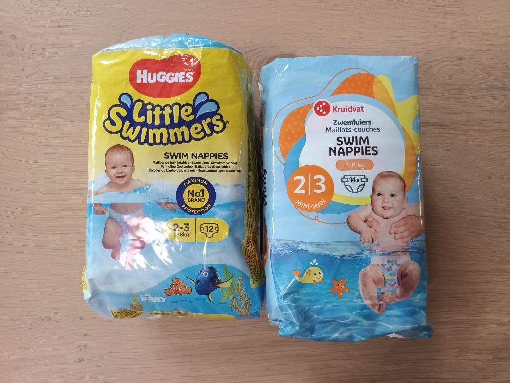 Zwemluiers maat 2 - 3 tot 8 kg zwem luiers huggies kruidvat, Kinderen en Baby's, Babykleding | Baby-zwemkleding, Jongetje of Meisje