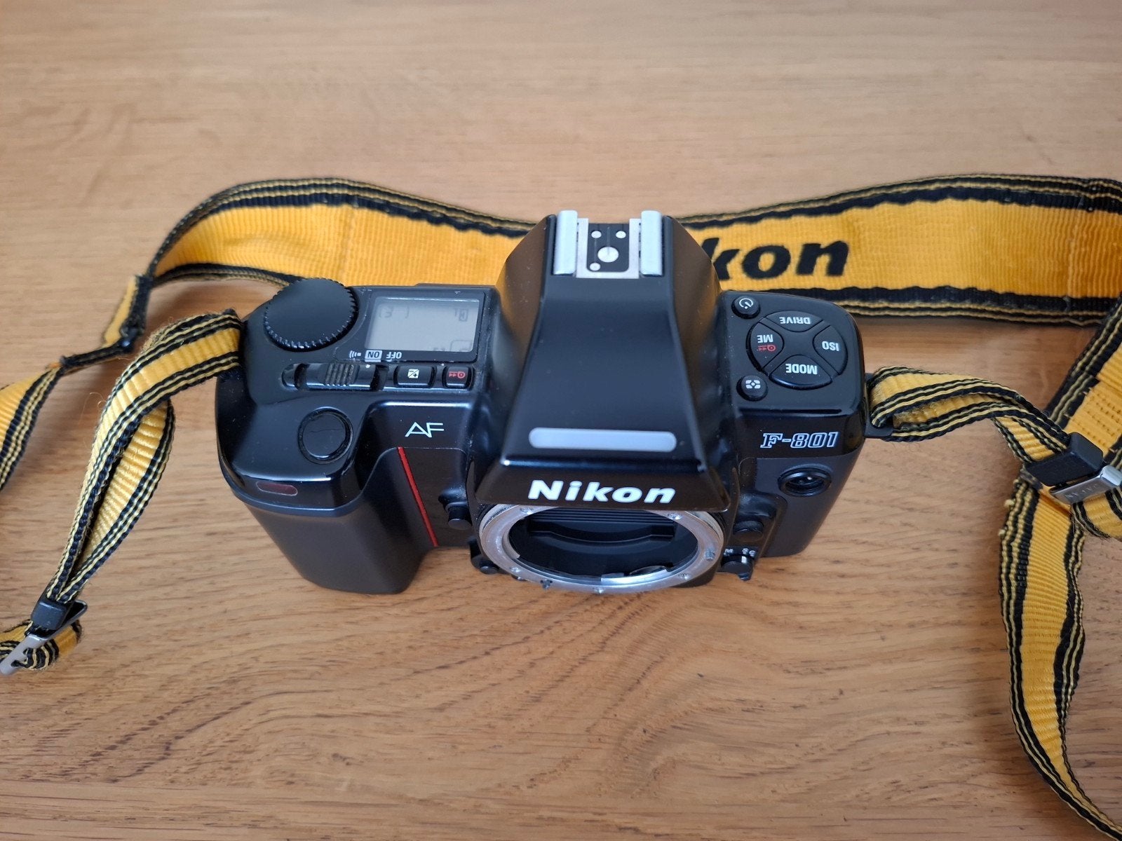 Nikon F-801 autofocus spiegelreflexcamera, Ophalen of Verzenden, Zo goed als nieuw, Spiegelreflex, Nikon
