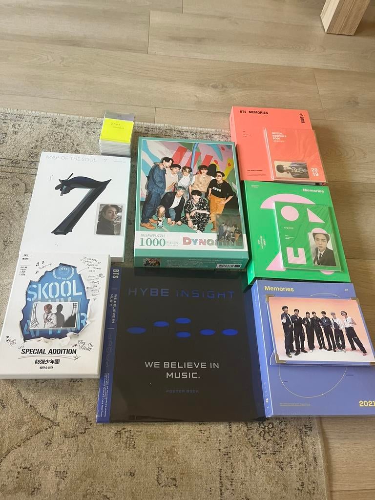 Bts collectie CD Puzzel cards memories, Puzzel en Educatief, 1 speler, Ophalen of Verzenden, Zo goed als nieuw
