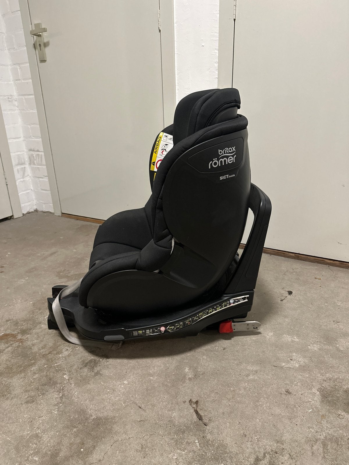 Britax Römer autostoel Groep 1, 2 - Achterwaarts & Ligstand, Ophalen, Romer, Gebruikt, Verstelbare rugleuning