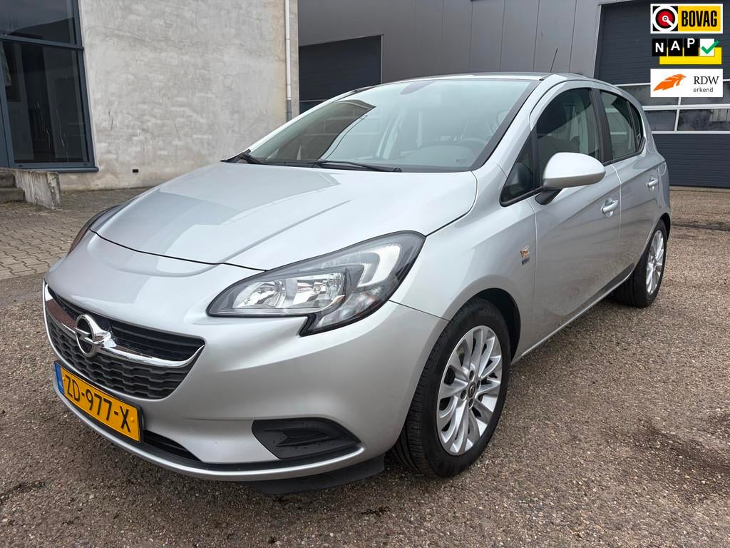 Opel Corsa 1.0 Turbo 120 Jaar Edition Clima Pdc, Voorwielaandrijving, Gebruikt, Met garantie (alle), 49 €/maand
