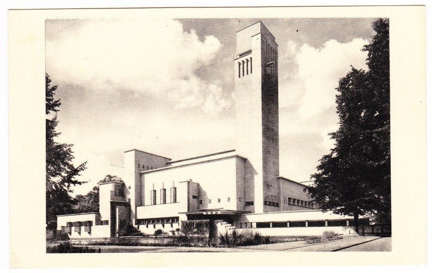 Hilversum - Raadhuis, Verzenden, 1940 tot 1960, Ongelopen, Noord-Holland