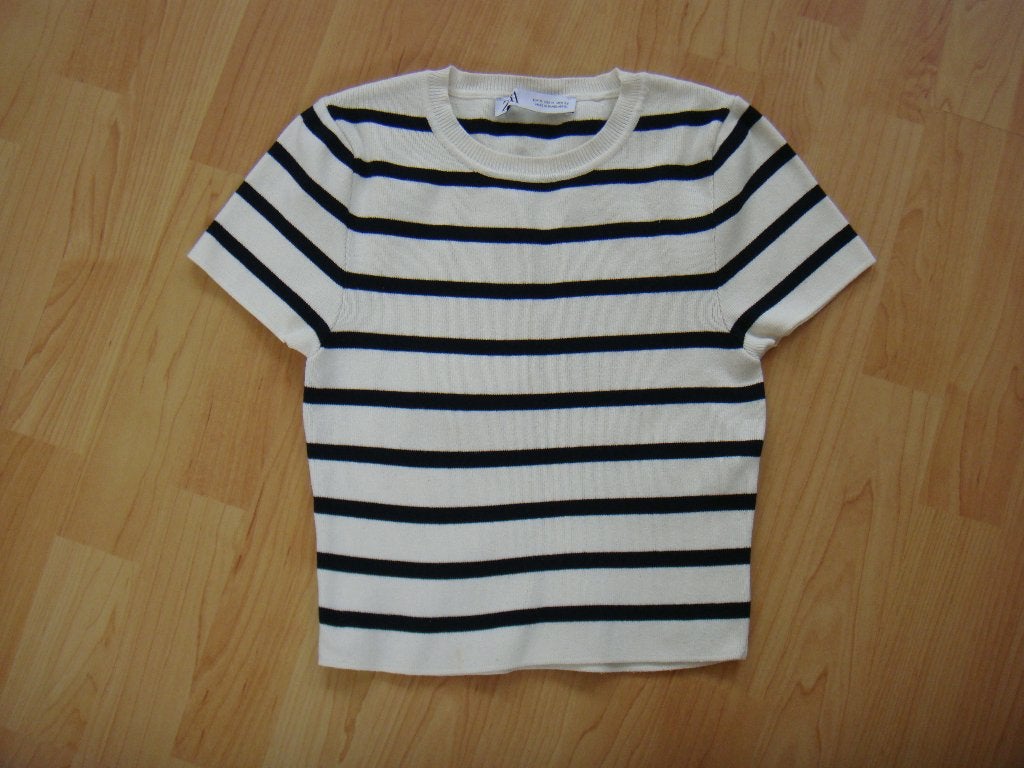 Zara korte blouse dames maat S/M, Kleding | Dames, Blouses en Tunieken, Gedragen, Maat 36 (S), Beige, Ophalen of Verzenden