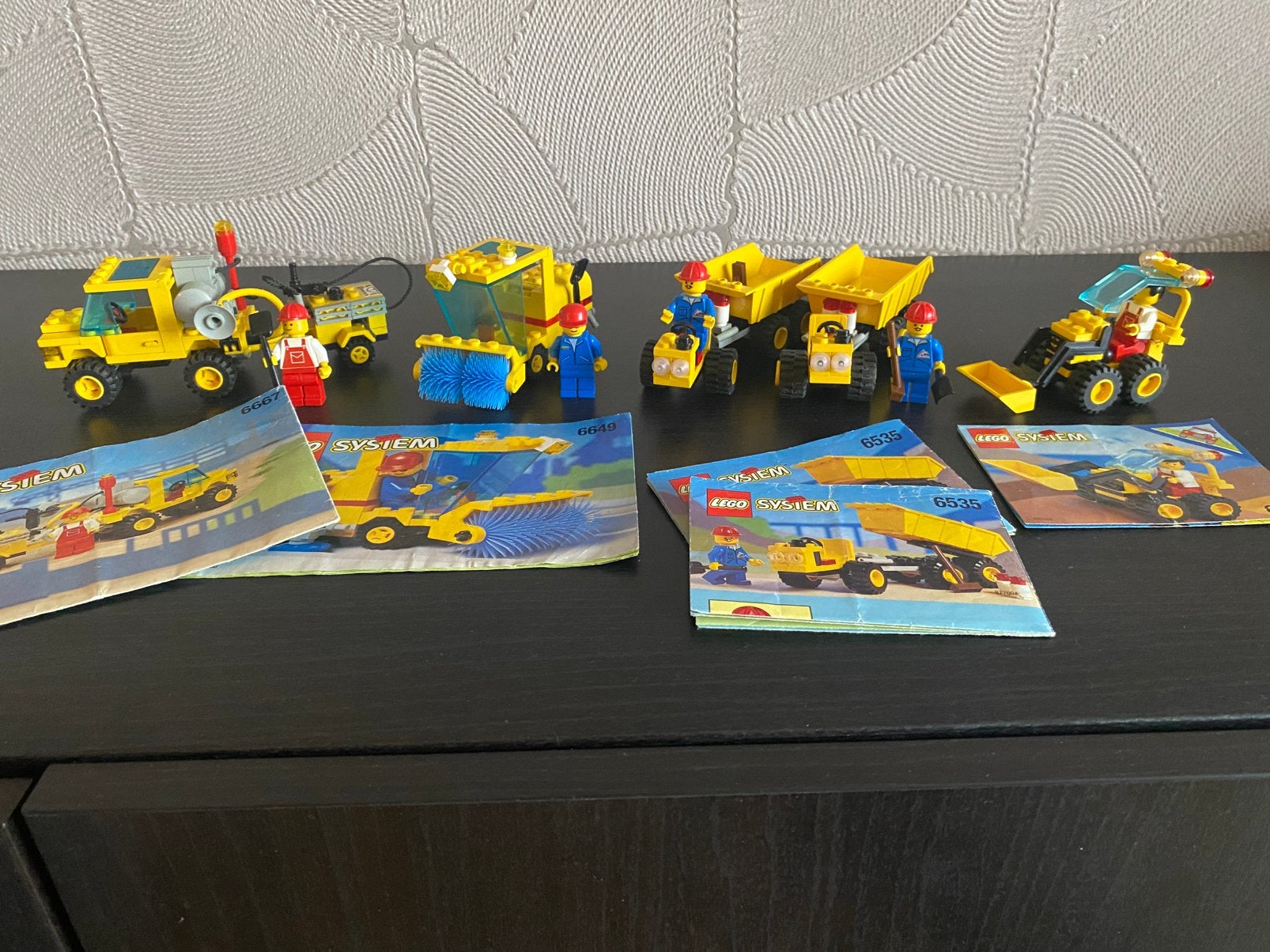 Lego Stad City Classic sets 6667 6535 (2x) 6649 6512 + boekj, Inclusief instructies, Lego, Ophalen of Verzenden, Complete set
