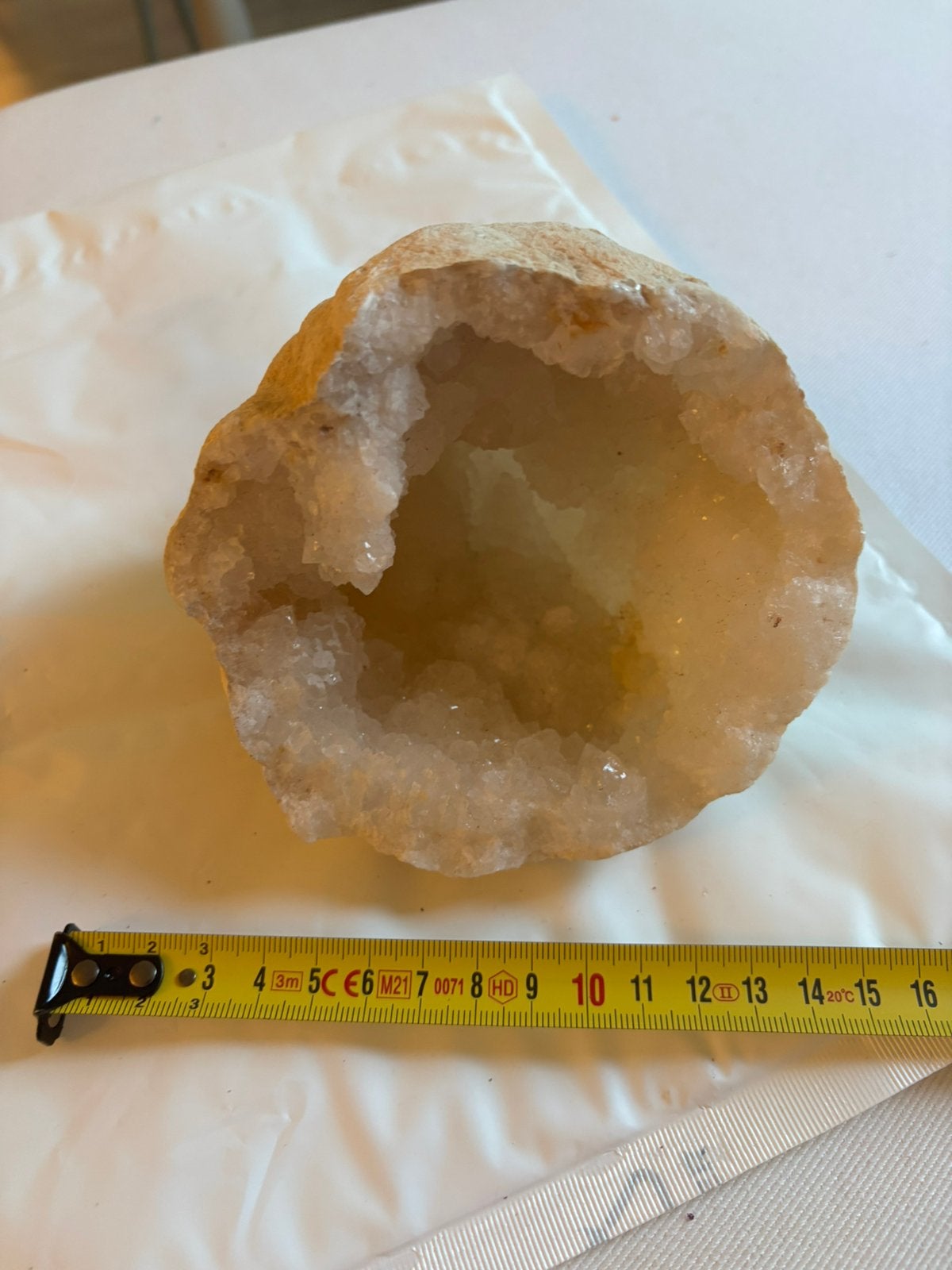 Bergkristal uit Marokko, Ophalen of Verzenden, Mineraal