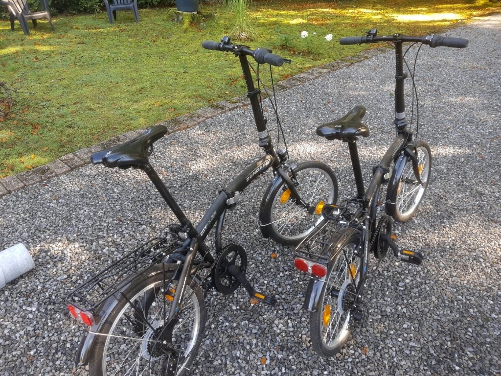 Te koop twee Zundapp vouwfietsen., Ophalen, Zo goed als nieuw, 20 inch of meer