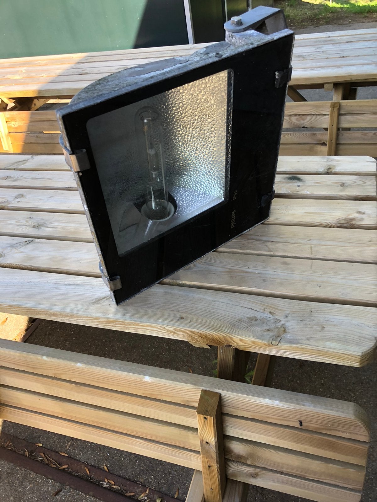 4 x terrein verlichting, Ophalen of Verzenden, Gebruikt, Overige merken, Kabel of Snoer