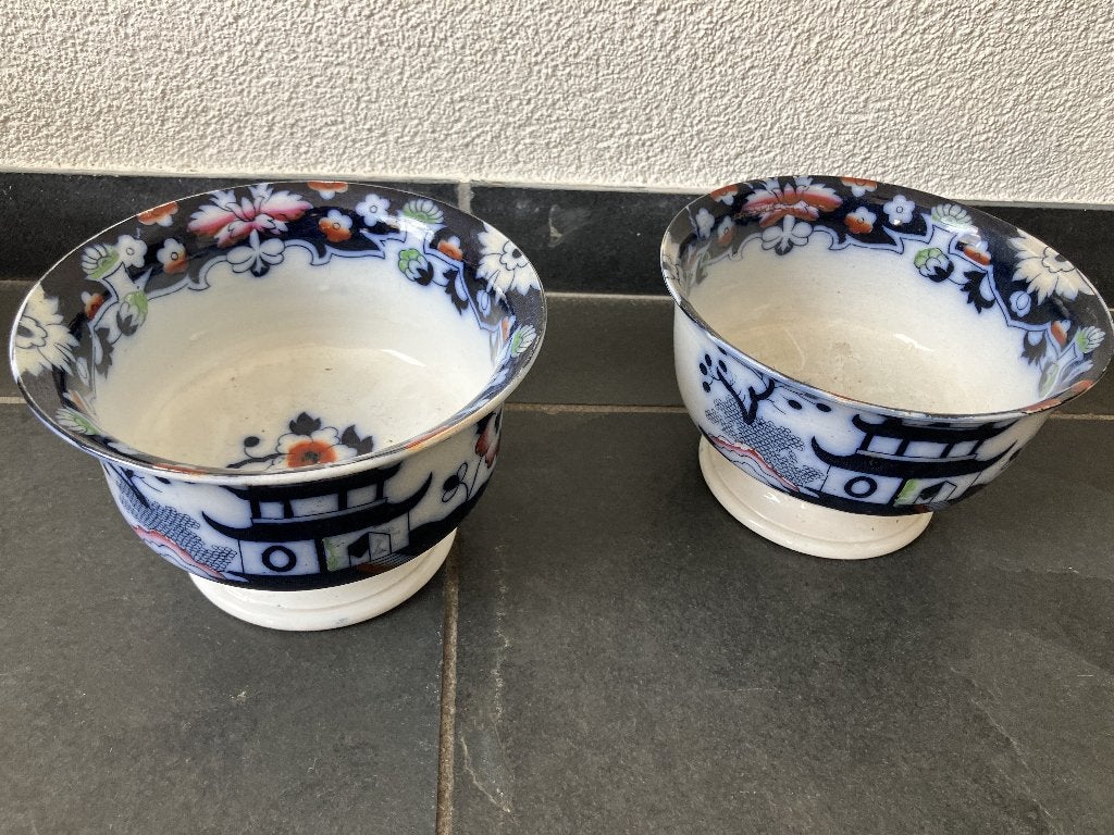 Antieke Japanse porseleinen kommen, Ophalen