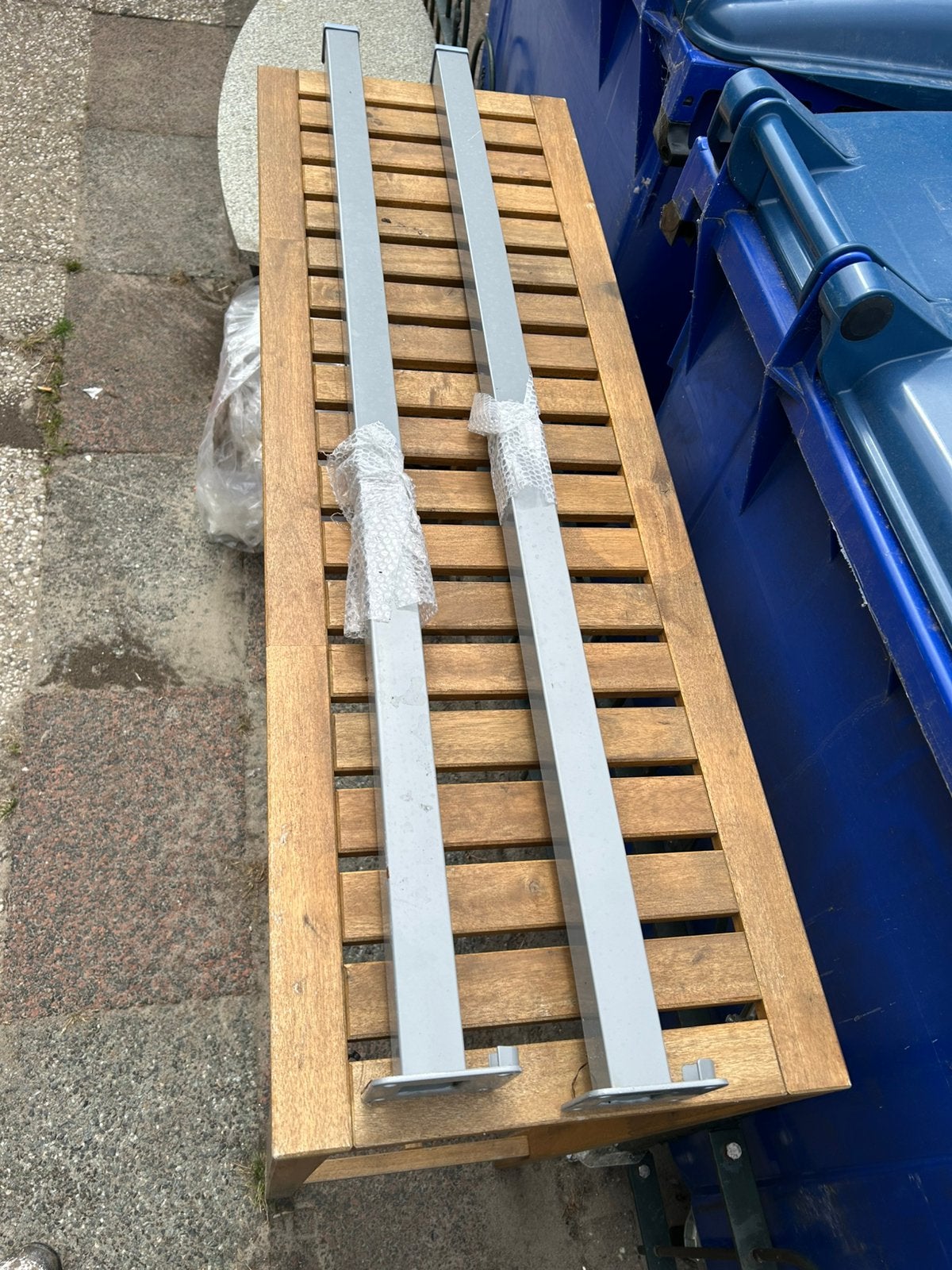 Aluminium uitschuifbare luifel met oprol mechanisme, Tuin en Terras, Zonneschermen, Ophalen of Verzenden, Zo goed als nieuw, Overige typen
