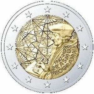 2 Euro Belgie 2022 - 35 jaar Erasmus Programma - UNC, Verzenden, België, 2 euro, Losse munt