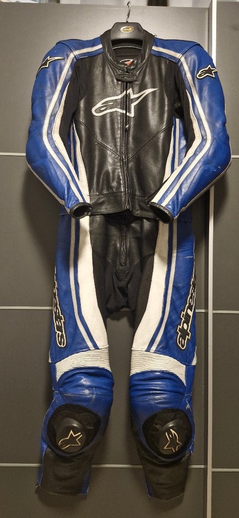 Alpinestars 2-delig (heren) leren combi, Ophalen, Alpinestars, Tweedehands, Heren