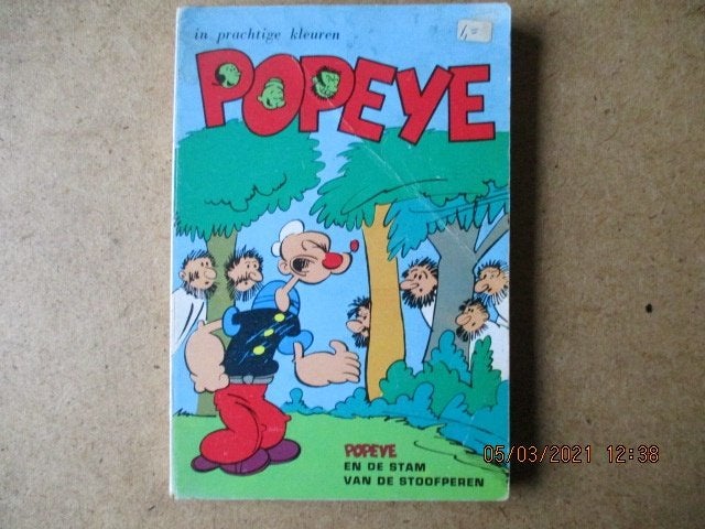 adv0187 popeye pocket, Eén stripboek, Ophalen, Gelezen
