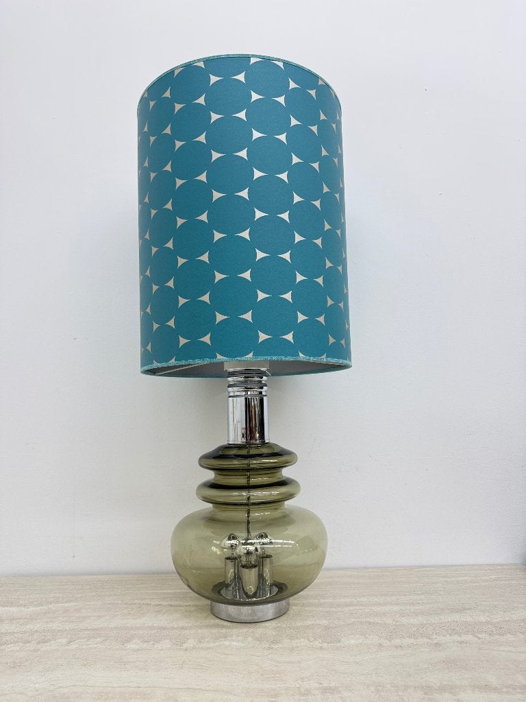 tafellamp doria leuchten vloerlamp jaren 70 design, D, Ophalen of Verzenden, Design, D