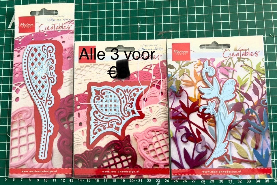 Marianne Design Creatables - 3 stuks, Ophalen of Verzenden, Overige thema's, Pons of Mal