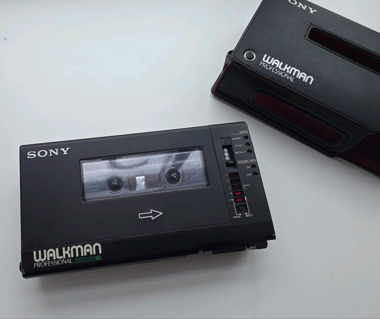 Sony walkman professional WM-D6, Ophalen, Walkman