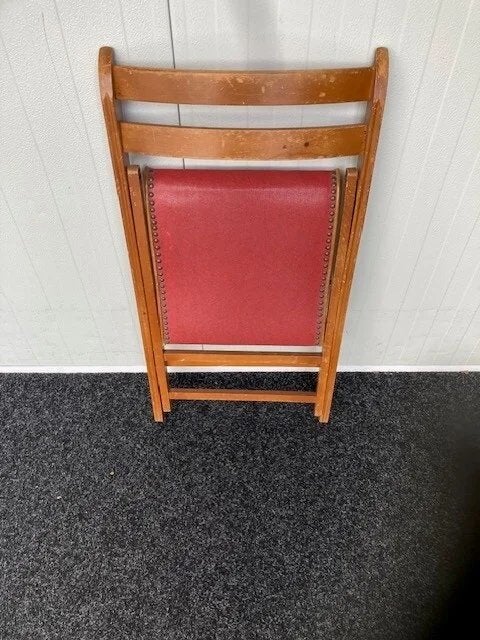 Vintage klapstoel jaren 60, Ophalen
