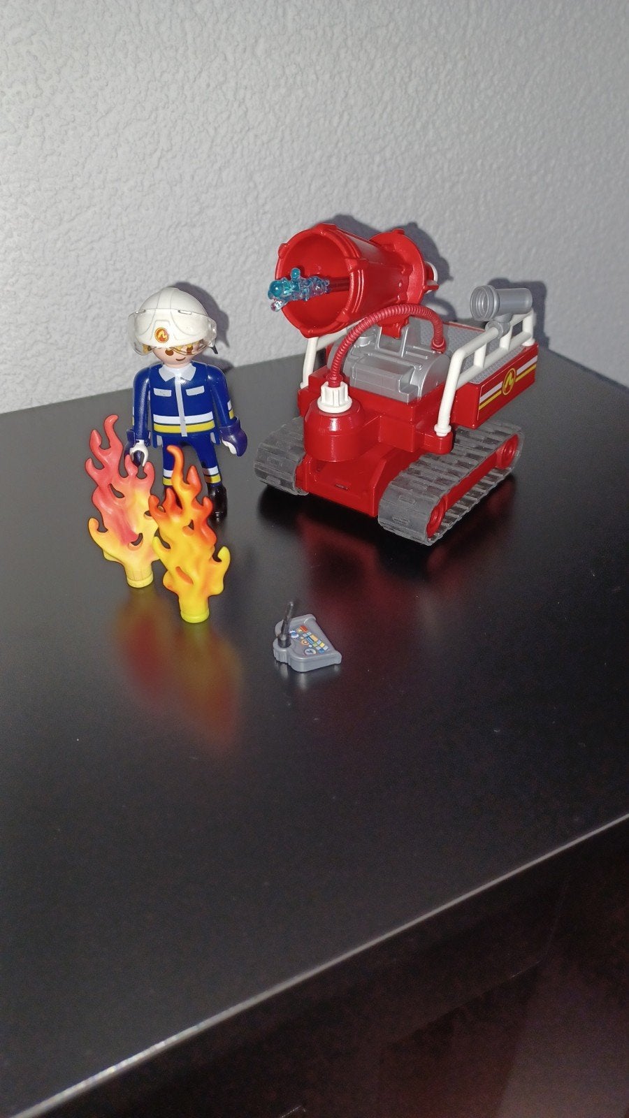 Playmobil 9467 blusrobot brandweer, Kinderen en Baby's, Speelgoed | Playmobil, Ophalen of Verzenden, Zo goed als nieuw