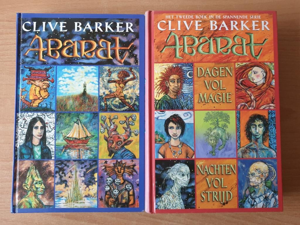 Barker - Galilee, Imagica, Abarat & Great and Secret Show, Boeken, Ophalen of Verzenden, Gelezen, Clive Barker