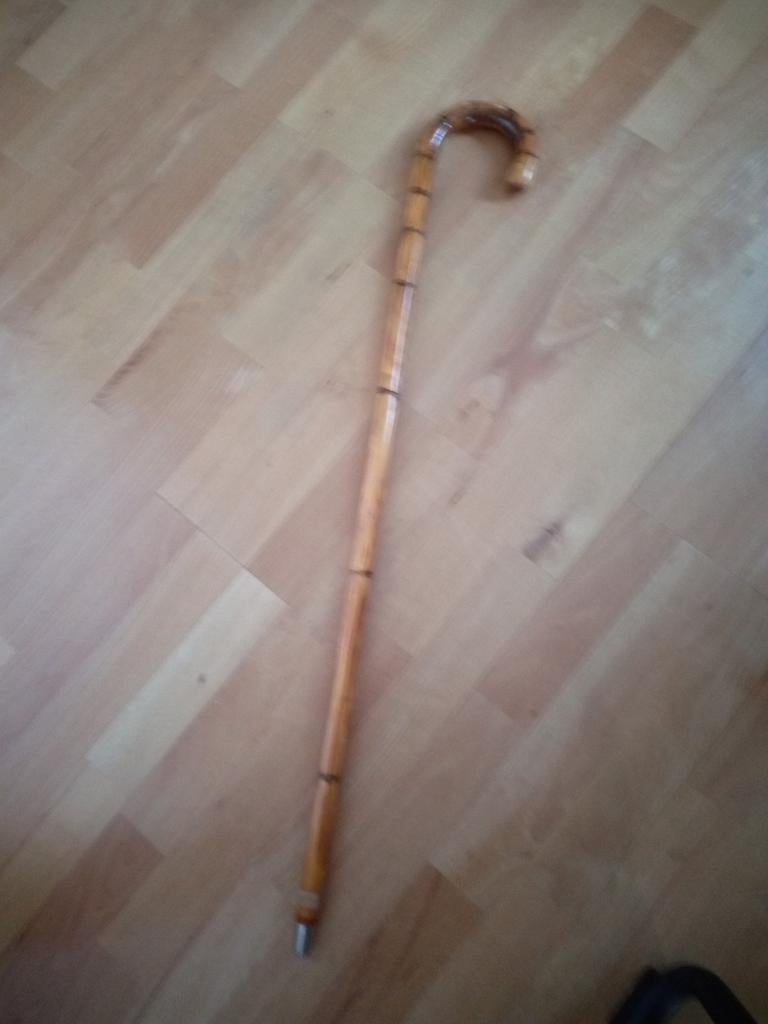 Wandelstok, Ophalen