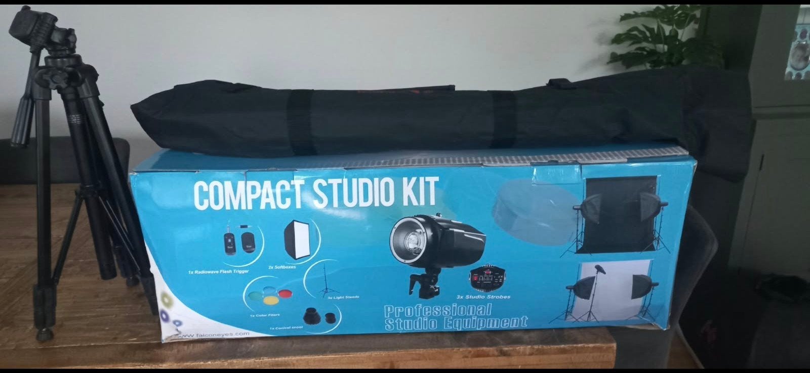Nieuw! Compacte Studio Kit - Fotoapparatuur, Ophalen of Verzenden