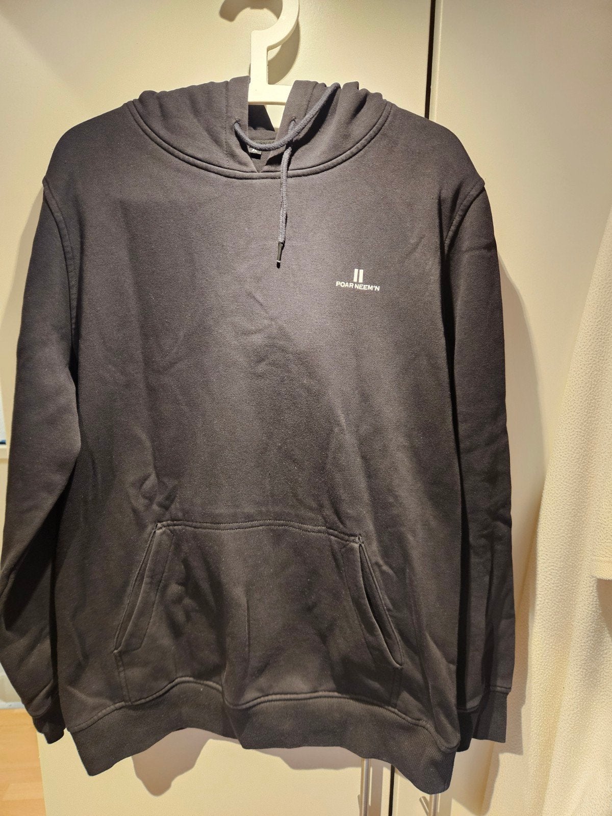 Zwarte Poar neem'n Strijder Hoodie - Maat XL, Zwart, Poar neem'n, Maat 56/58 (XL), Ophalen of Verzenden