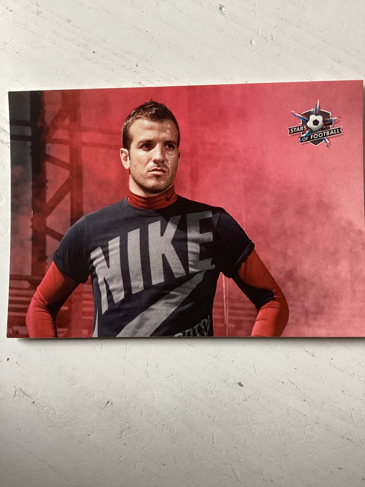 Kaart Stars of Football Rafael van der Vaart (C1000), Ophalen of Verzenden, Zo goed als nieuw, Spelerskaart