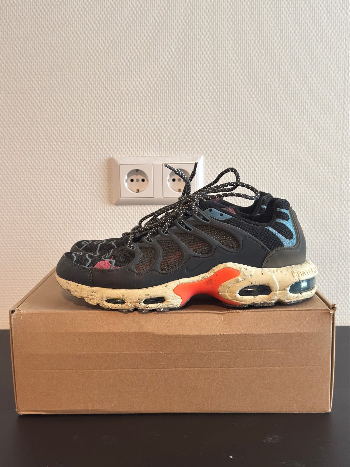 Nike Air Max Terrascape Plus DQ3977-003 - Maat 45- Origineel, Ophalen, Zo goed als nieuw, Zwart