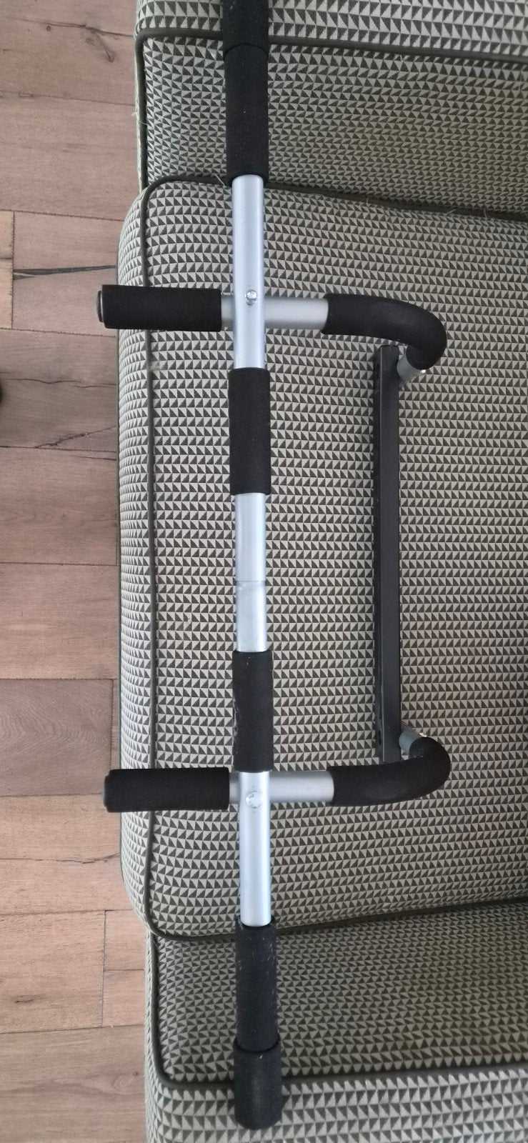 Iron Gym Pull-up bar voor deurkozijn, Ophalen of Verzenden, Zo goed als nieuw, Rug