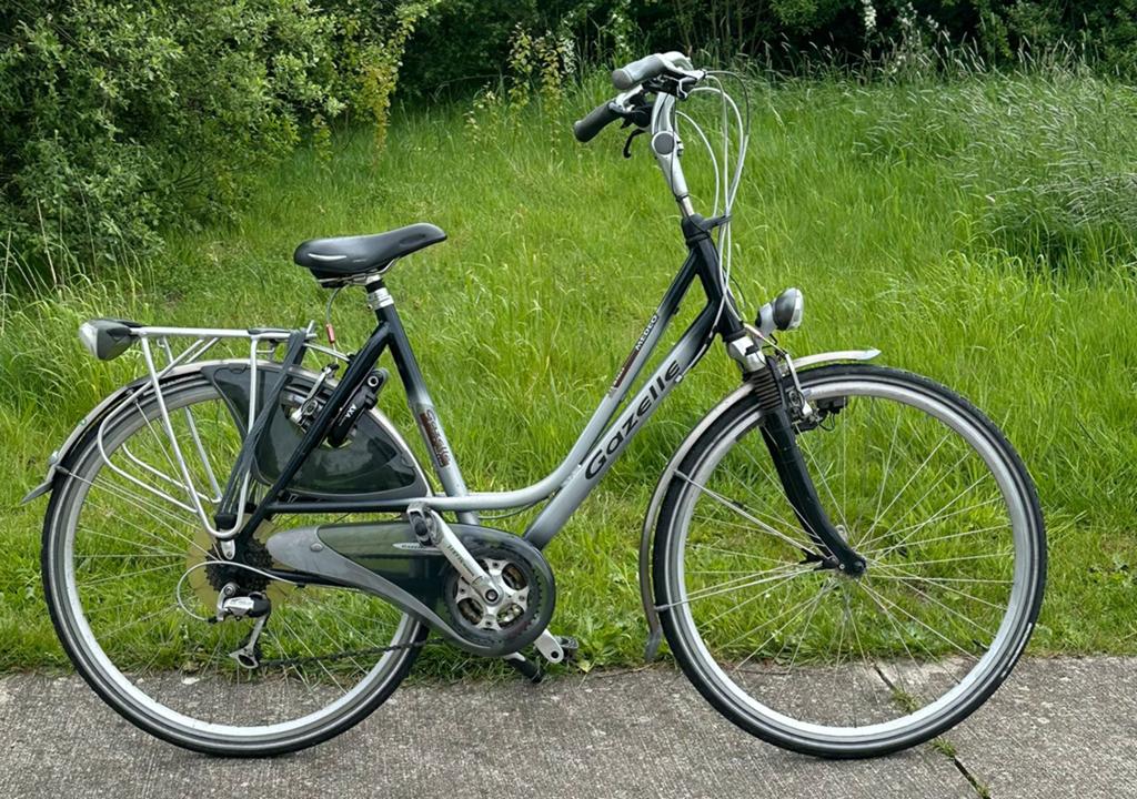 Gazelle medeo damesfiets 28 inch, Ophalen, 53 tot 56 cm, Versnellingen, Zo goed als nieuw