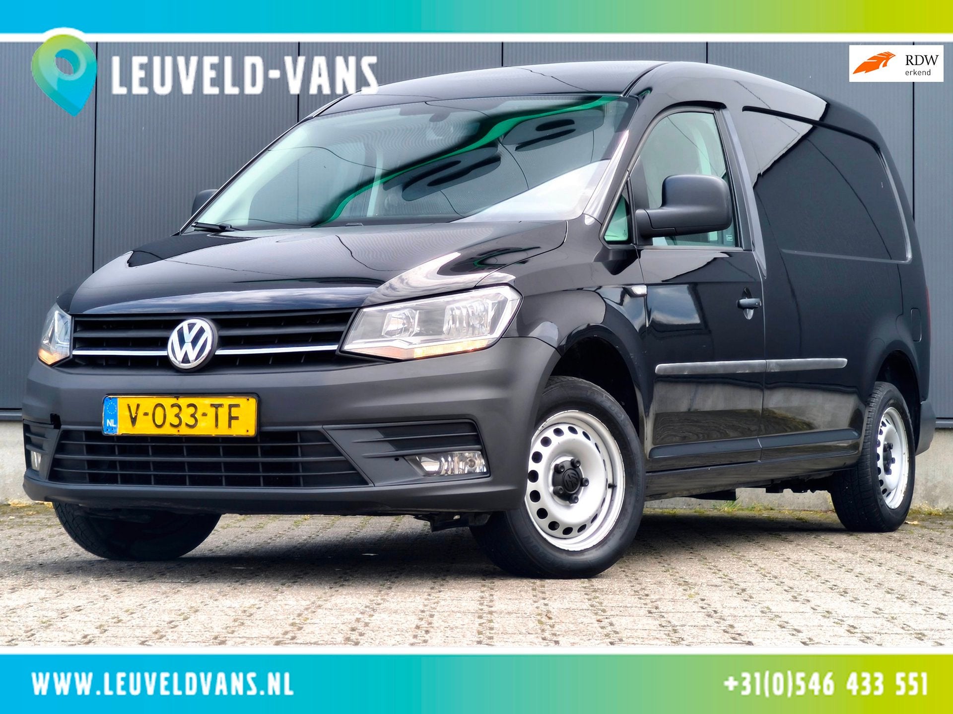 Volkswagen Caddy 2.0 TDI L2H1 MAXI AIRCO CRUISE NAVI TREKHAA, Auto's, Gebruikt, Euro 6, 4 cilinders, Volkswagen