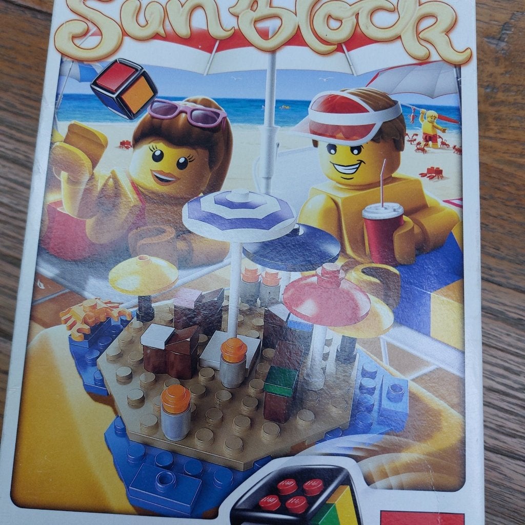 Lego spel Sunblock # 3852, Gebruikt, Compleet, Overige thema's, Lego