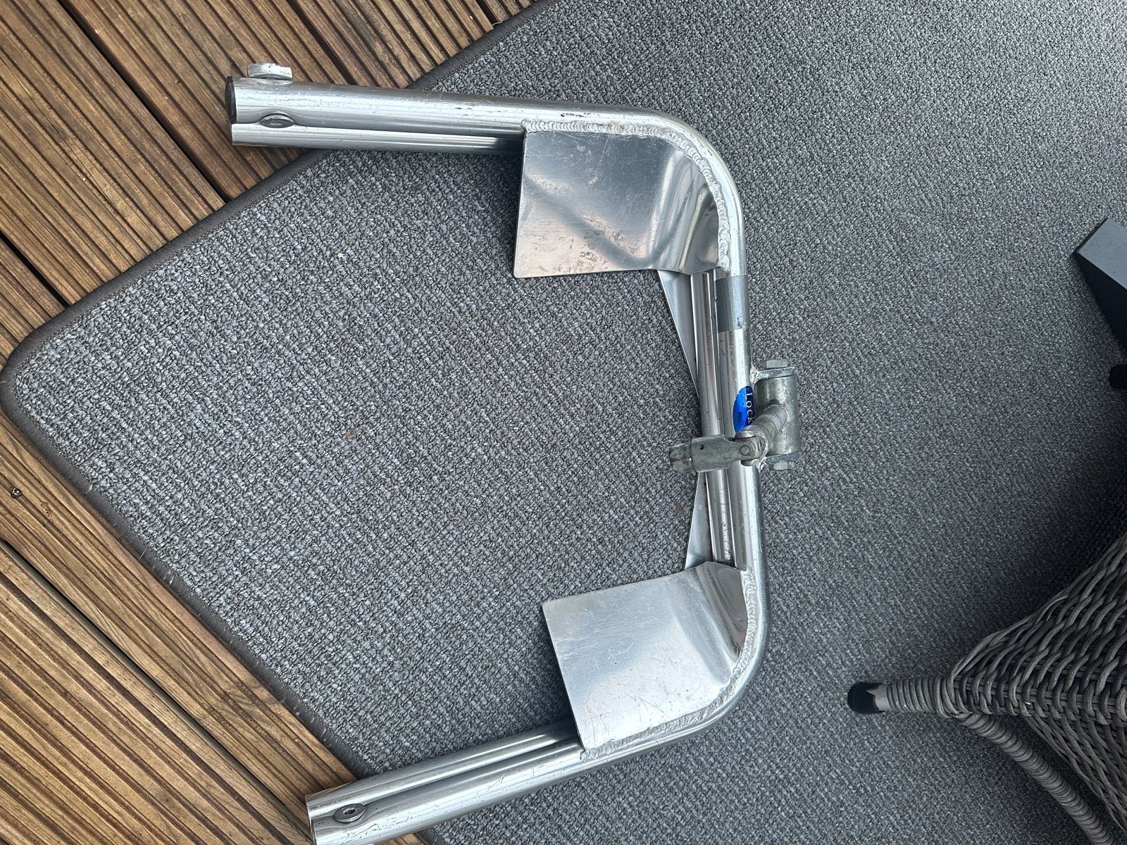 RVS Davits voor bijboot of buitenboordmotor, Ophalen, Gebruikt, Overige
