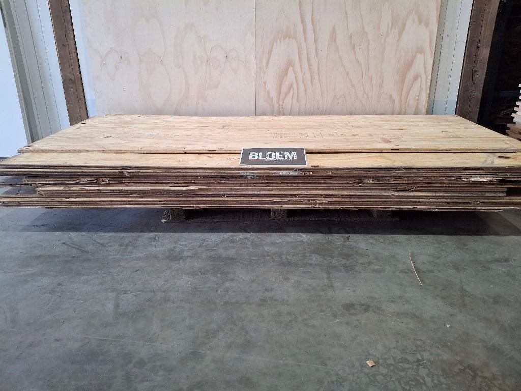 Underlaymentplaat gebruikt., Ophalen, 30 cm of meer, Gebruikt, 10 m² of meer