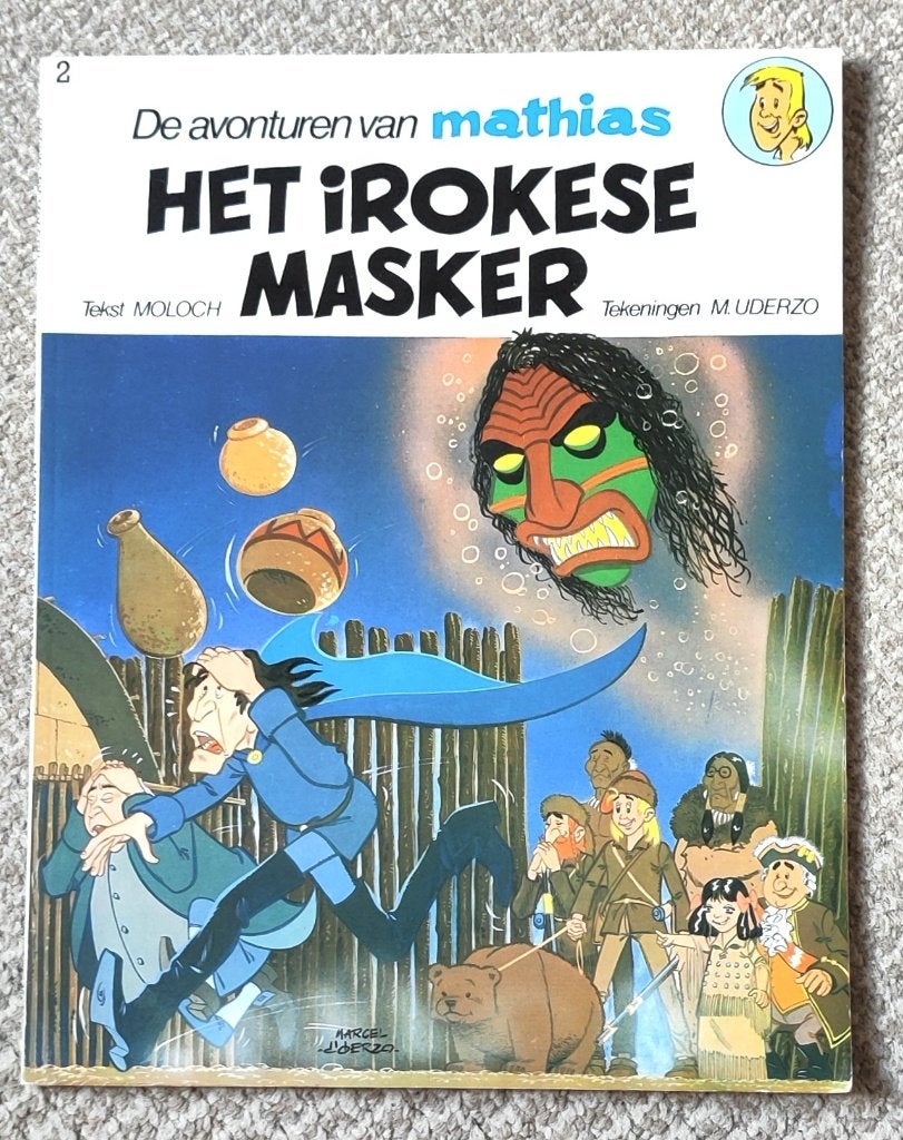 Stripalbum De avonturen van Mathias 1984, Eén stripboek, Ophalen of Verzenden, Zo goed als nieuw