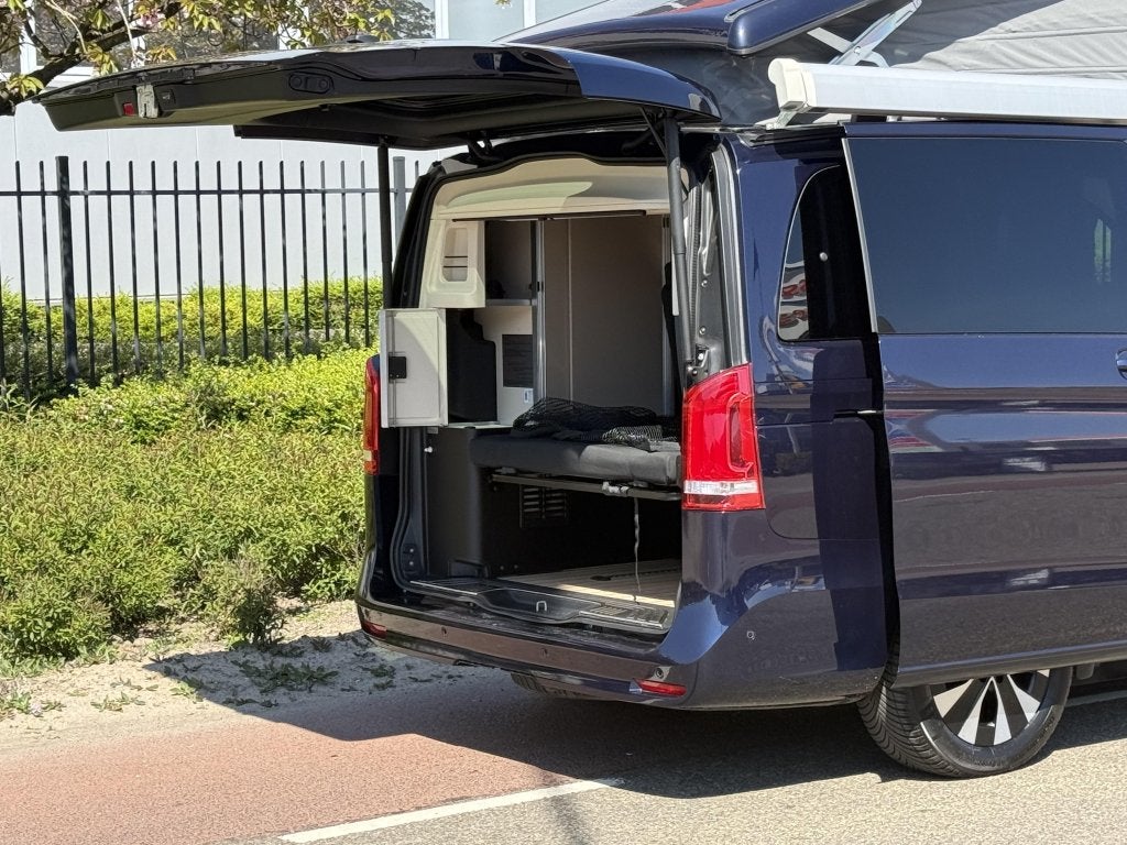 Mercedes-Benz V250 Marco Polo 190 PK 2021 100.000 AUT, Caravans en Kamperen, Campers, Automaat, Airbags, Koelkast, Mercedes-Benz