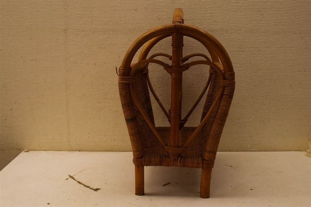Rotan Rieten Lectuurmand 47249, Ophalen of Verzenden, Gebruikt