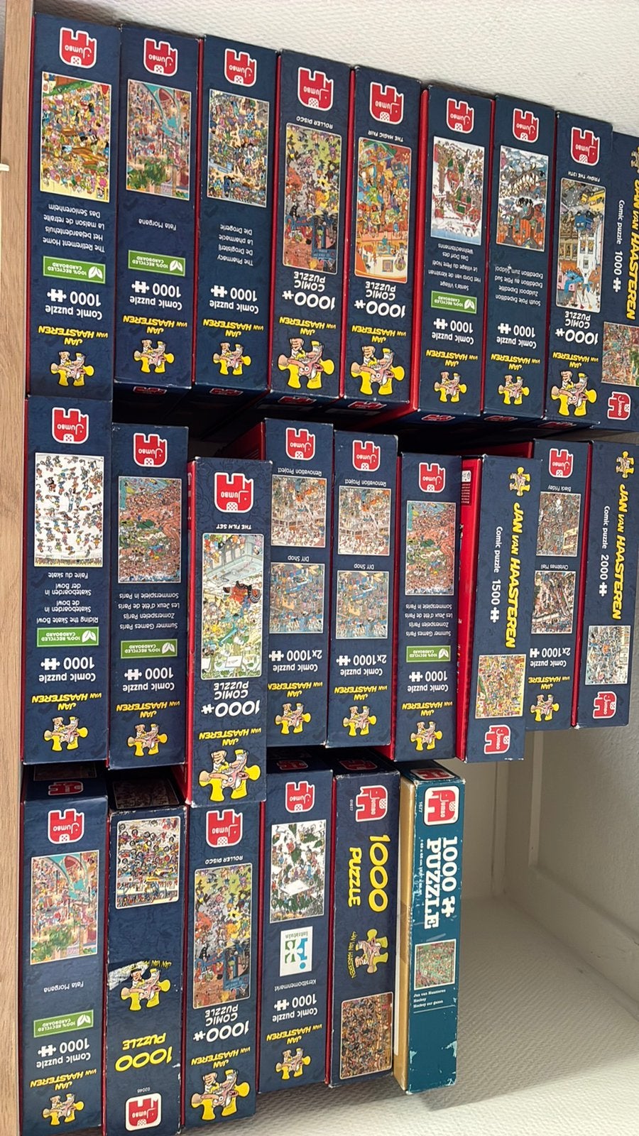 Jan van Haasteren 2000 stukjes Jumbo, Ophalen of Verzenden, Meer dan 1500 stukjes, Zo goed als nieuw, Legpuzzel