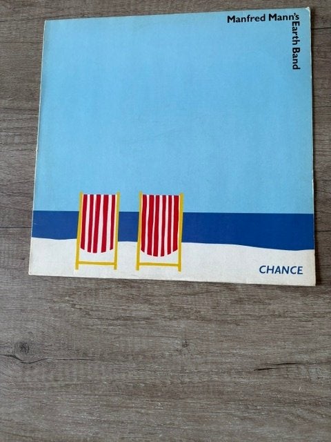 LP Manfred Mann's Earth Band - Chance - 1980, Cd's en Dvd's, Ophalen of Verzenden, Gebruikt, 12 inch, Poprock